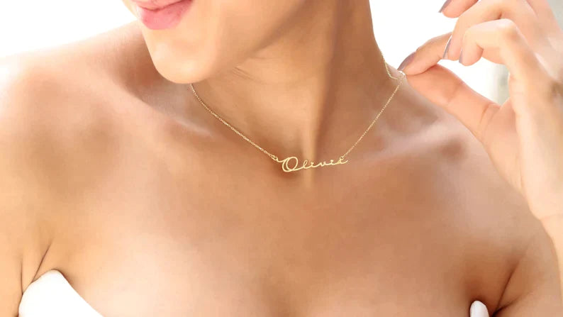 Necklace That Says Love