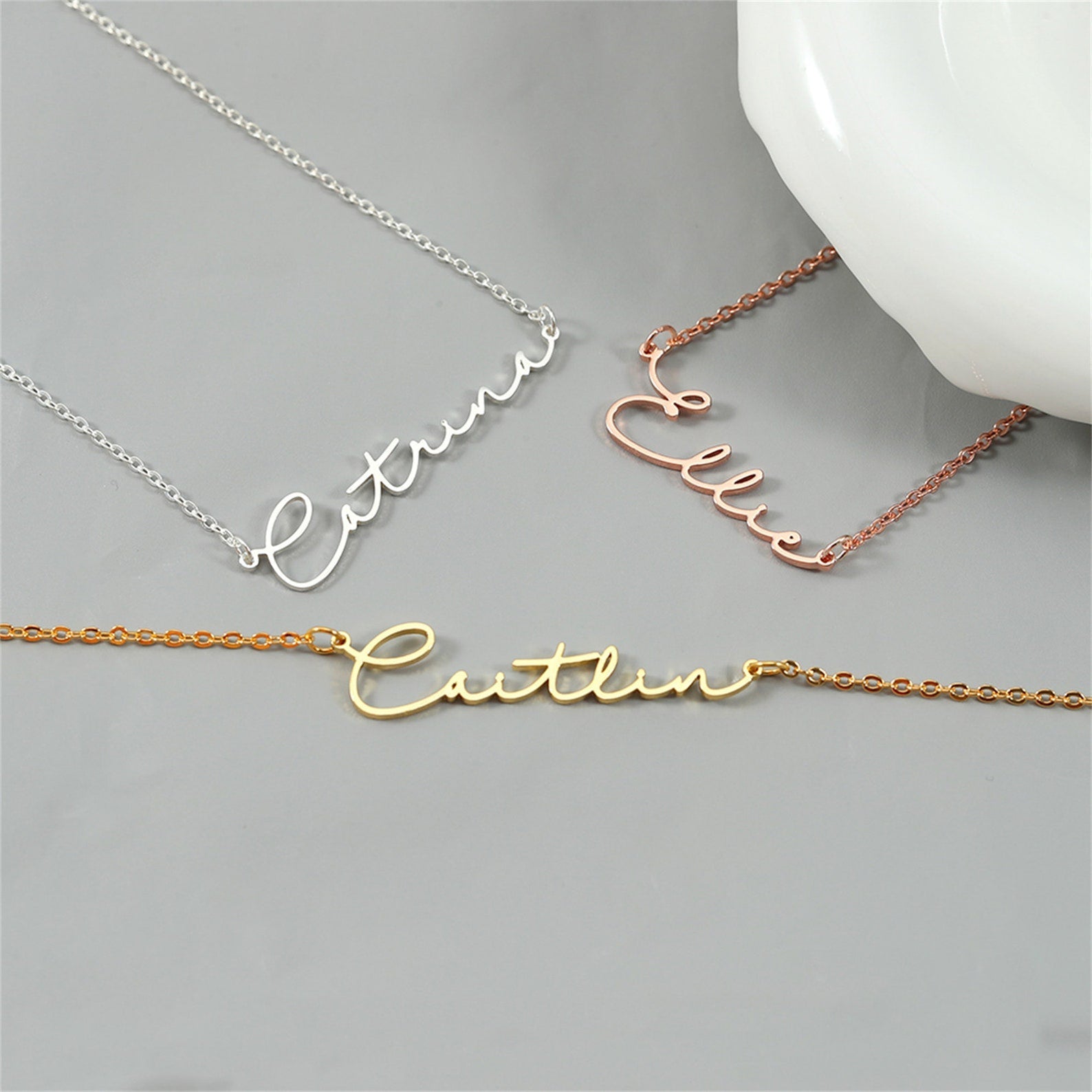 Gorgeous Personalised Signature Name Necklace