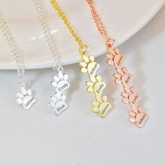 Gorgeous Dog Paws Necklace