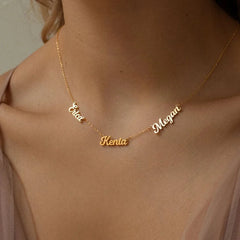 Gorgeous Personalised Multiple Names Necklace
