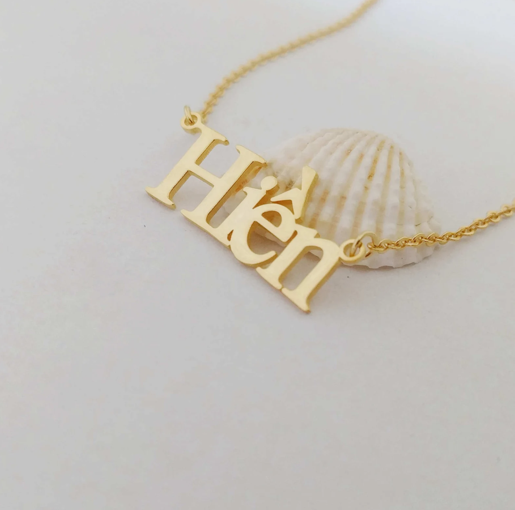Gorgeous Personalised Vietnamese Name Necklace