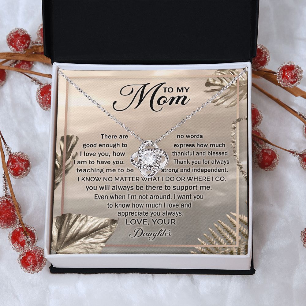 Luxury Necklace: To Mom, From Daughter