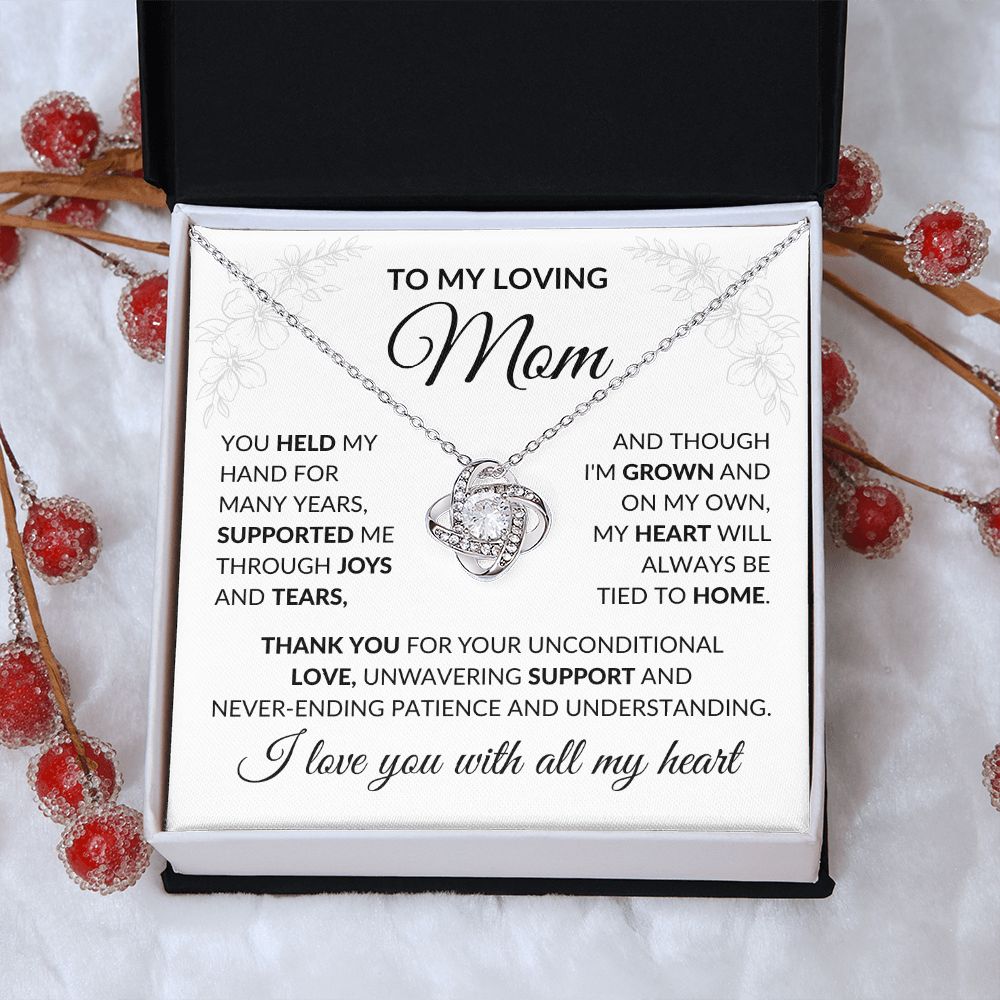 Luxury Necklace: To My Loving Mom