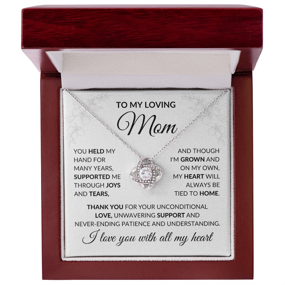 Luxury Necklace: To My Loving Mom