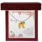 Mom to Be: Personalized Engraved Baby Feet Necklace With Birthstones