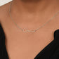 Luxury Signature Style Name Necklace: To My Amazing Mom - From Daughter